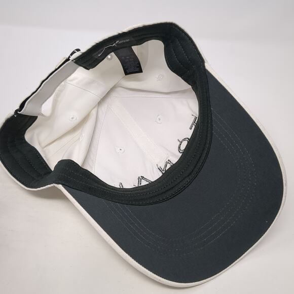 Tonal Strapback Hat White One Size Embroidered Nike Swoosh Dri-Fit - Picture 7 of 10